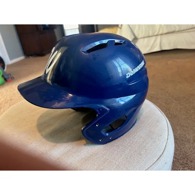 Used 6 3/8 - 7 1/8 DeMarini wtd5404nasm Batting Helmet