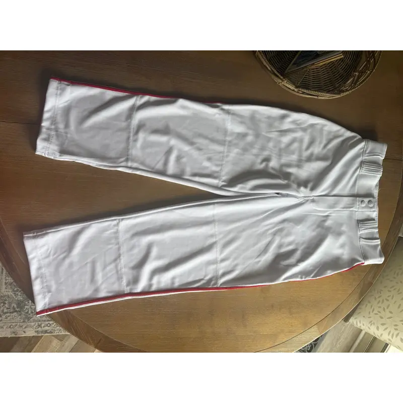 White Men's Small Adult Champro Game Pants (New)