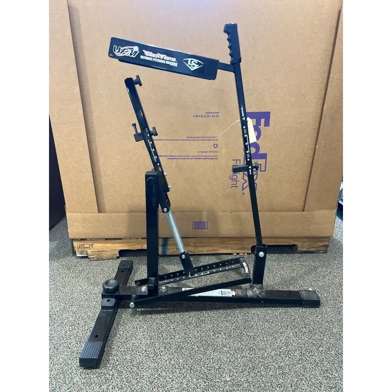 Louisville Slugger Black Flame Pitching Machine (Used)