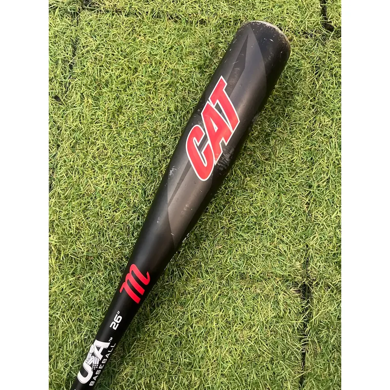 2021 Marucci CAT Alloy Bat USABat Certified (-11) Alloy 15 oz 26" (Used)