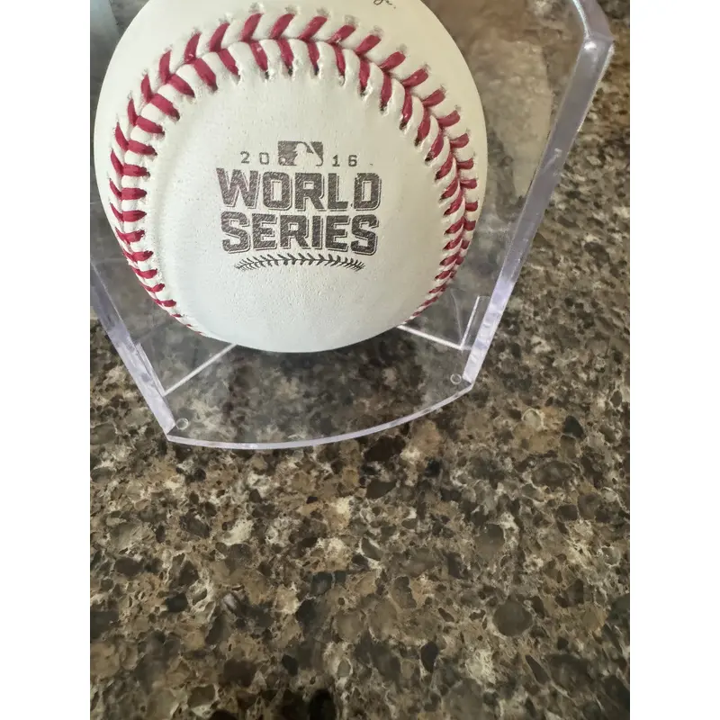 2016 World Series Game Ball, Cubs Indians RARE