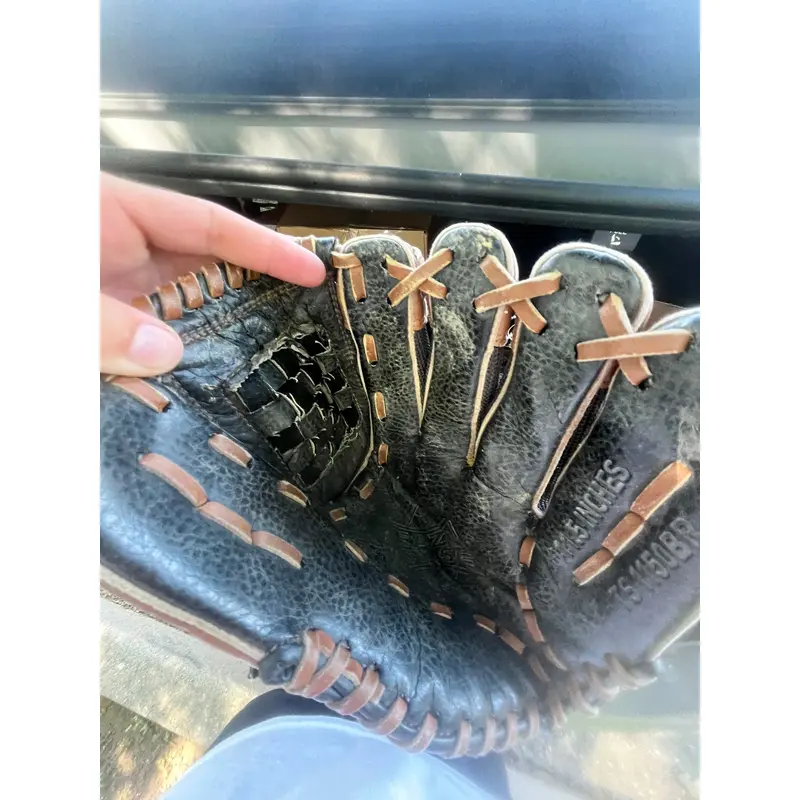 Adidas Baseball Glove 11.5 TS1150BR Black/Brown Leather