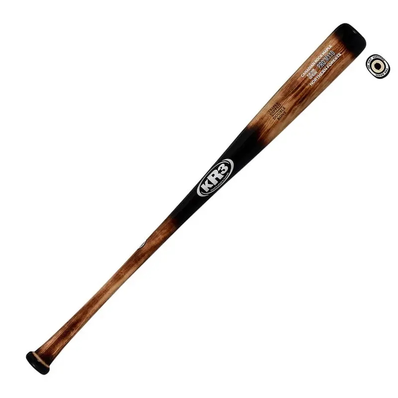 KR3 M110 Canadian Rock Maple 34 inch Wood Bat (-3) 31.5 oz Torch Finished