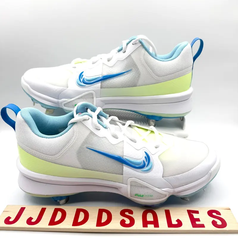 Nike Force Trout 9 Pro Metal Baseball Cleats Fresh Pack FQ7941-100 Mens Sz 7.5