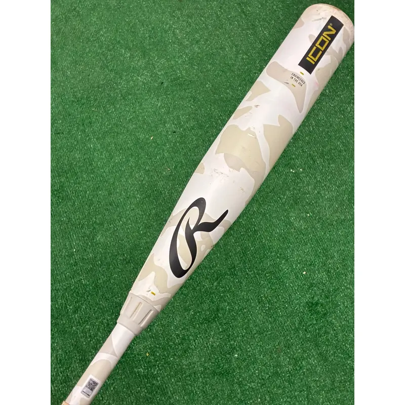 2025 Rawlings Icon Composite Bat USSSA Certified (-8) Composite 22 oz 30" (Used)