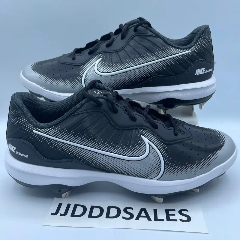 Nike Alpha Huarache Varsity 4 Low Baseball Cleats DJ6516-010 Mens Size 13 NEW