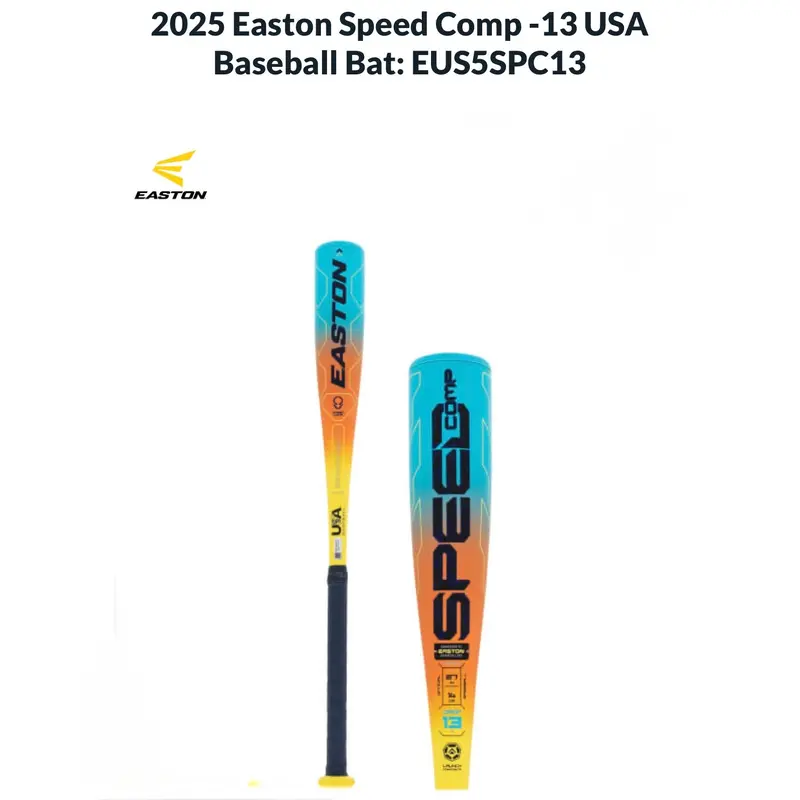 New Easton 2026 Speed Composite USA Bat Certified Bat (-13) 16 oz 29" (New)