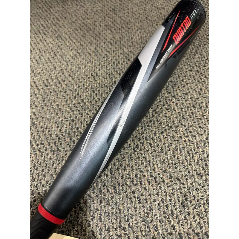 2022 Rawlings Quatro max Bat BBCOR Certified (-3) Composite 30 oz 33" (Used)