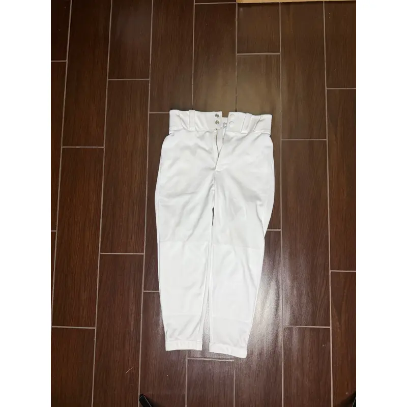 White Men's XS Adult Game Pants (New)