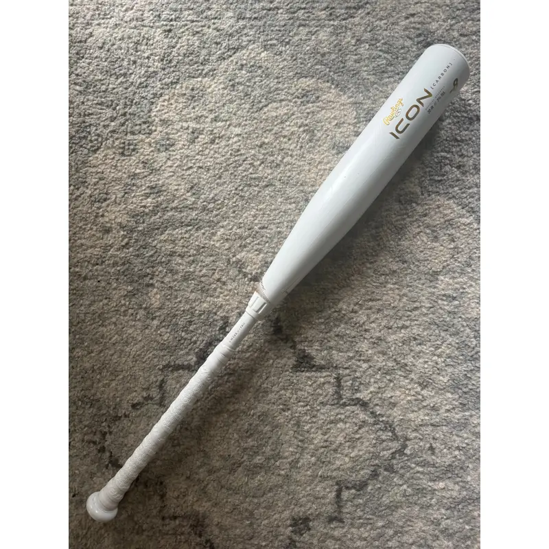 Beautiful!! Clean!! White Rawlings Icon 30/22 (-8)