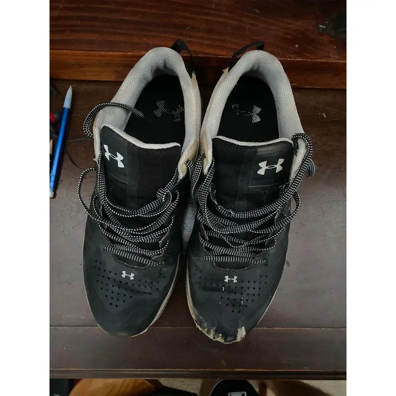Black Men's Turf Cleats Low Cut