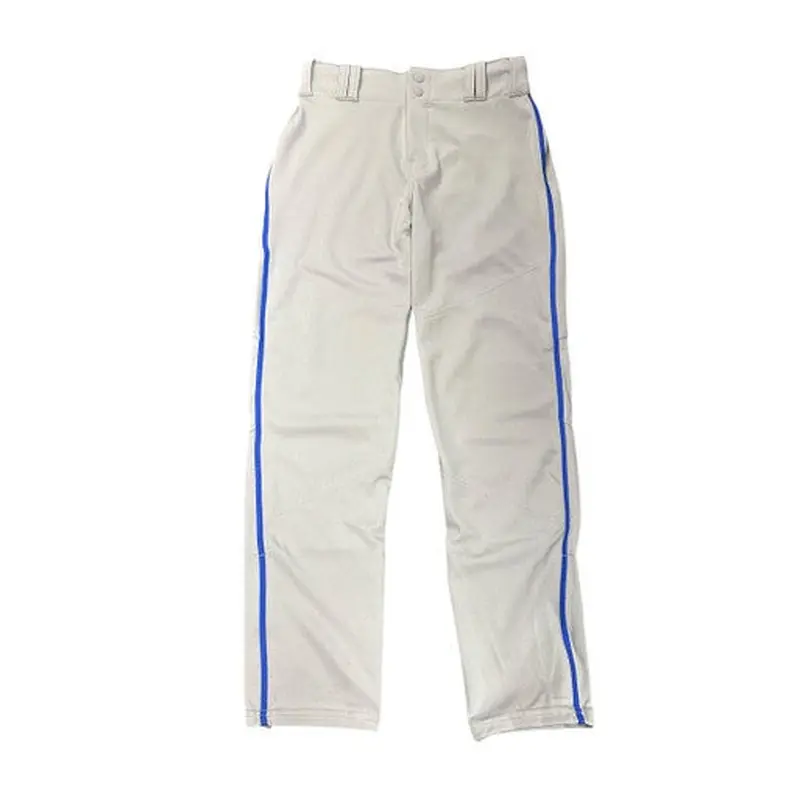 Used Alleson GRAY PANT BLUE STRIPE BB/SB Pant Boys Grey LG 11849-S000013592