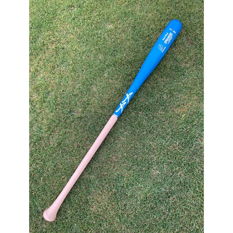 Yaya Franks Sports Fungo Bat Aqua/Natural 35 Pro Beechwood w/ Warranty