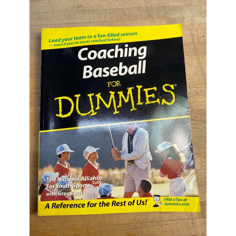 Book - Coaching Baseball For Dummies