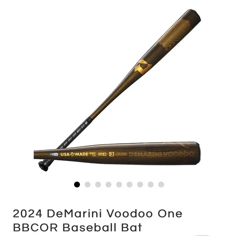 Brand New Demarini 2024 Voodoo One BBCOR Baseball Bat 32/29