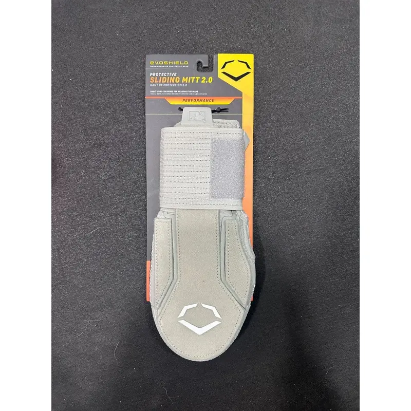 Evoshield 2.0 Baseball/Softball Sliding Mitt - Gray