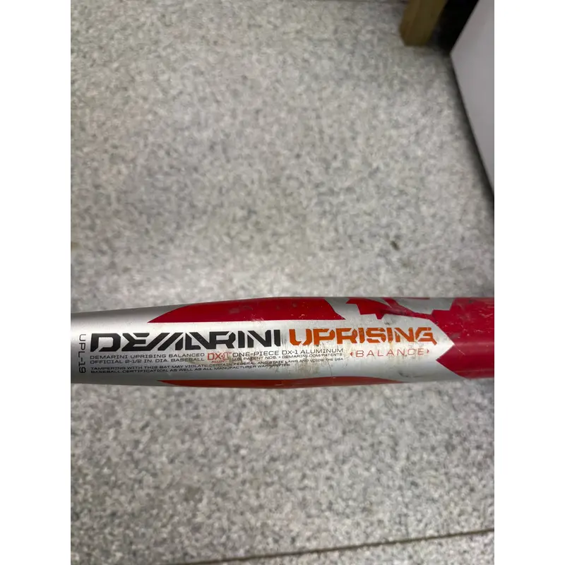 DeMarini Uprising Alloy Bat (-11) 18 oz 29" (Used)