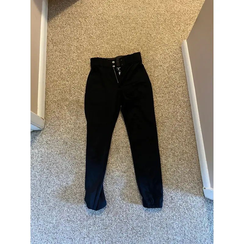 Black Men's XS Easton Game Pants (New)