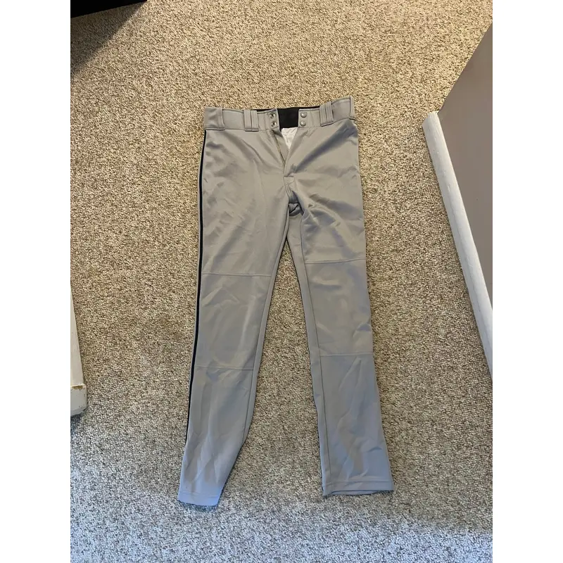 Gray Men's Youth XL Easton Game Pants (New)