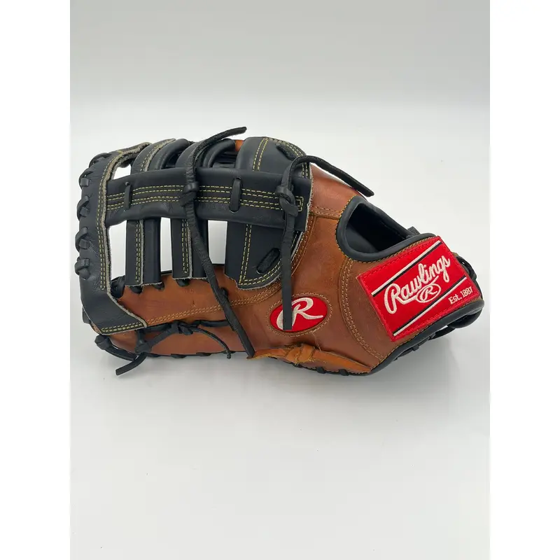Pro Issue Rawlings heart of the hide 12.5 lefty first base mitt baseball glove