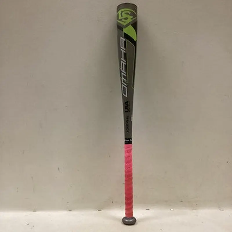 Used Louisville Slugger OMAHA BB/SB USA 2 5/8 Bat 27" 11725-S000490386