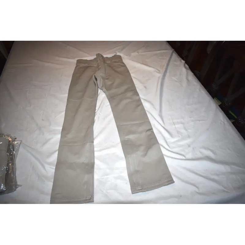 NEW - Youth Hemmed Baseball Pants, Gray, Youth XS