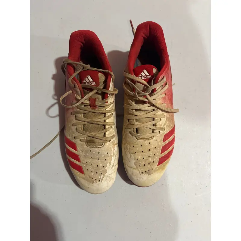 Red Men's Size M 8.0 (W 9.0) Adult Adidas (Used)