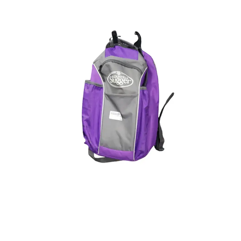 Used Louisville Slugger PLAYER BAG BB/SB Player Backpack Purple 11849-S000016753