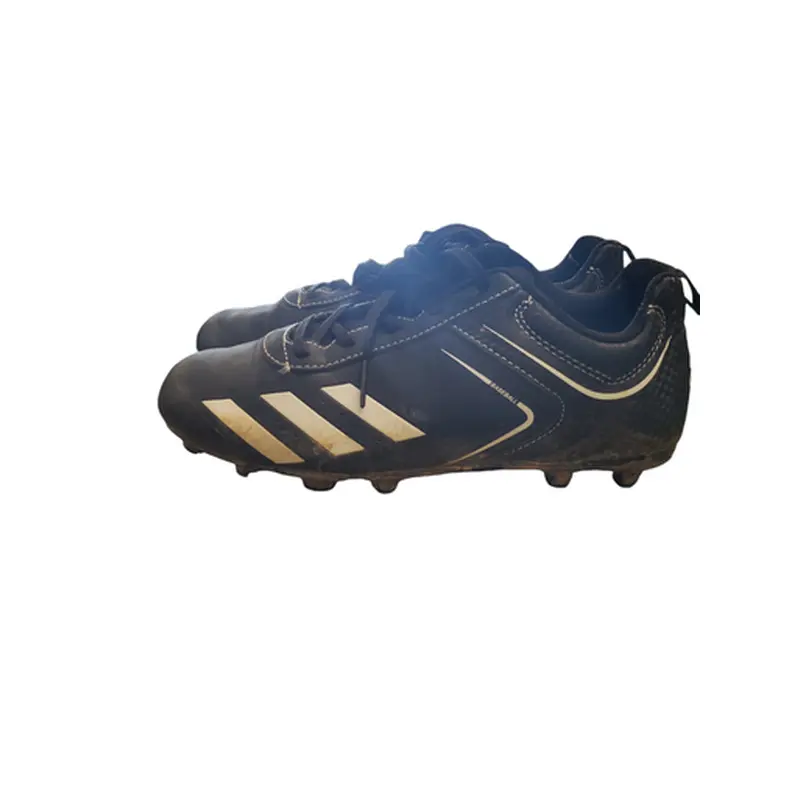 Used Adidas BASEBALL CLEAT BB/SB Cleats Black Junior 04 11849-S000020136