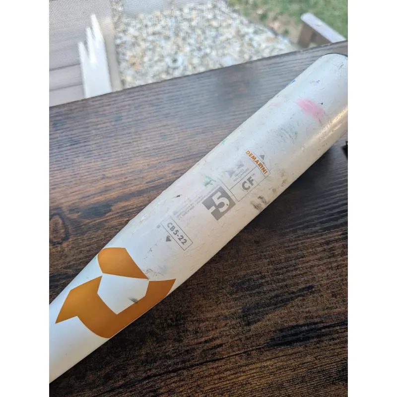 2022 DeMarini CF Composite USSSA Certified Bat (-5) 26 oz 30" (Used)
