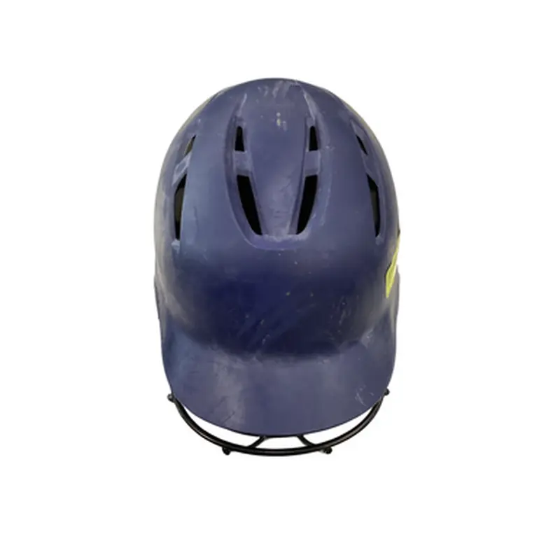 Used Demarini WTD5423NASM Batting Helmet w/Mask Navy Blue S/M 11613-S000164642