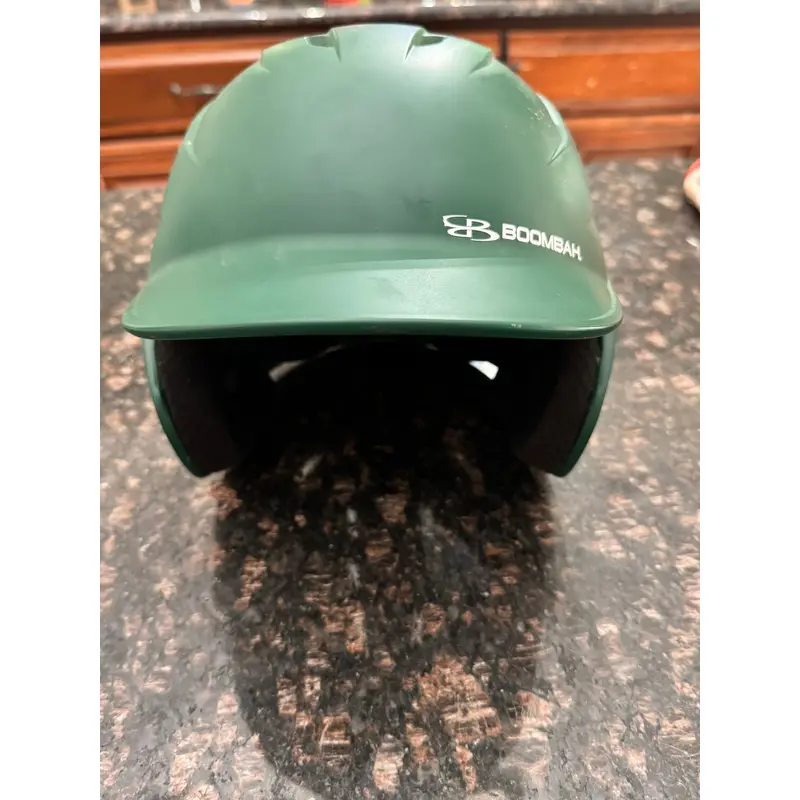 Green Boombah helmet