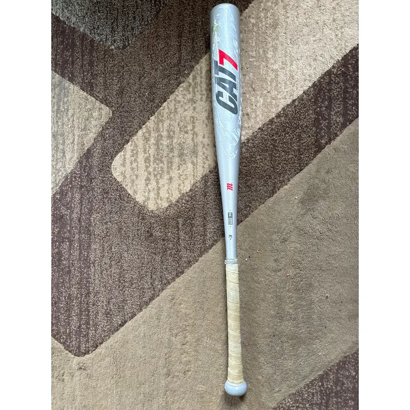 Marucci CAT7 BBCOR Certified Bat (-3) Alloy 29 oz 32" (Used)
