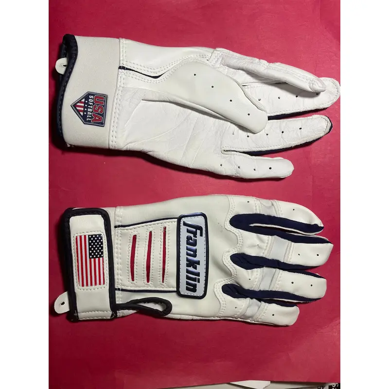 Two Pair,Small Franklin Batting Gloves (New) And A Used Pair