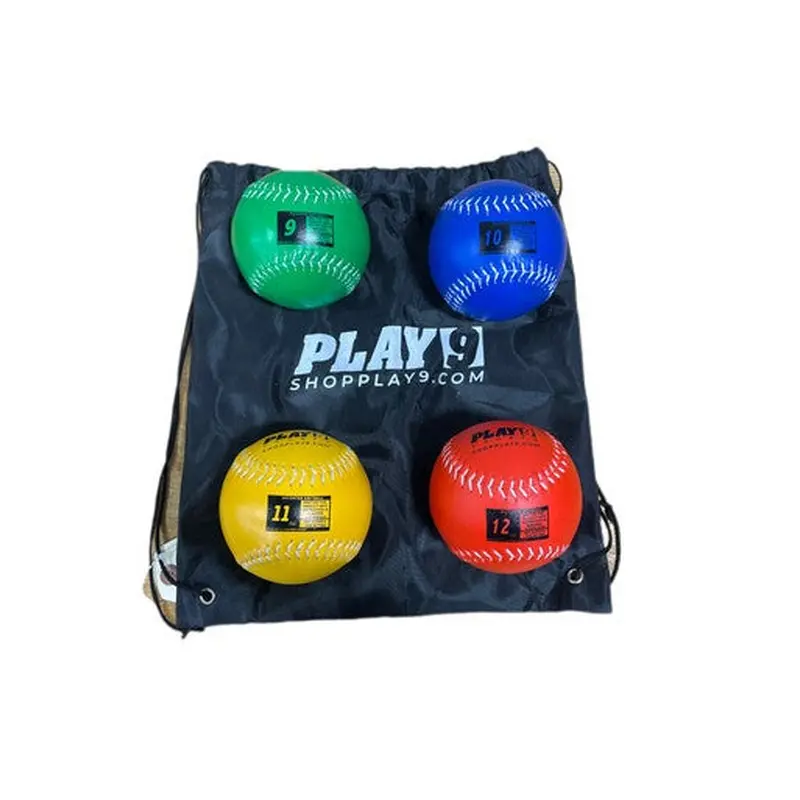 Used Play 9 Weighted Softball Set Bb Sb Training Aid 11735-s000343550