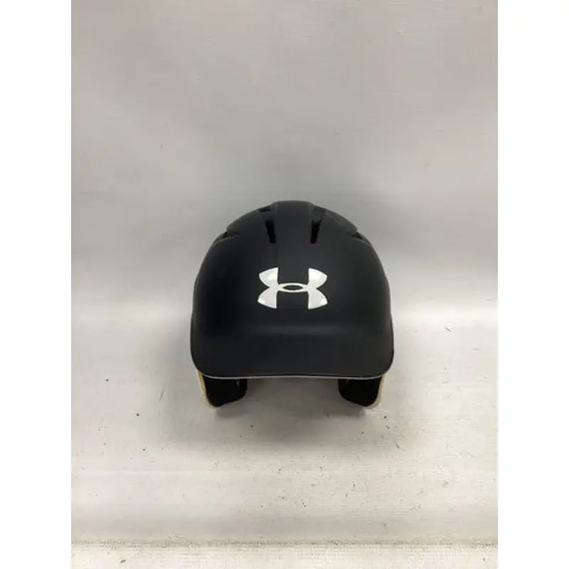 Used Under Armour CHARGED Batting Helmet No Mask Black One Size 11851-S000035260