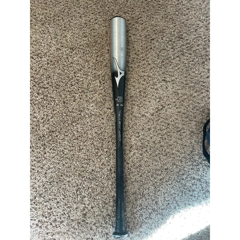 Mizuno Hot Metal Alloy BBCOR Certified Bat (-3) Alloy 31" (Used)
