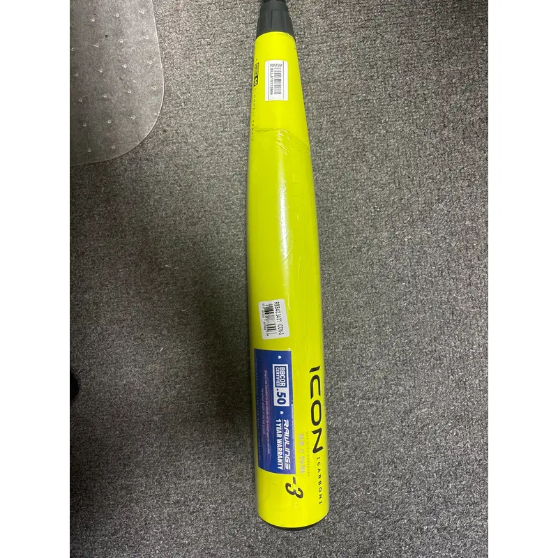 Rawlings Icon glowstick  BBCOR Certified Bat (-3) 31 oz 34" (New)