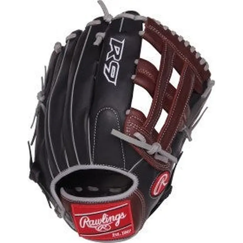 New Rawlings R9 PRO H BB/SB Glove RH Throw 11613-R9-PRO-H