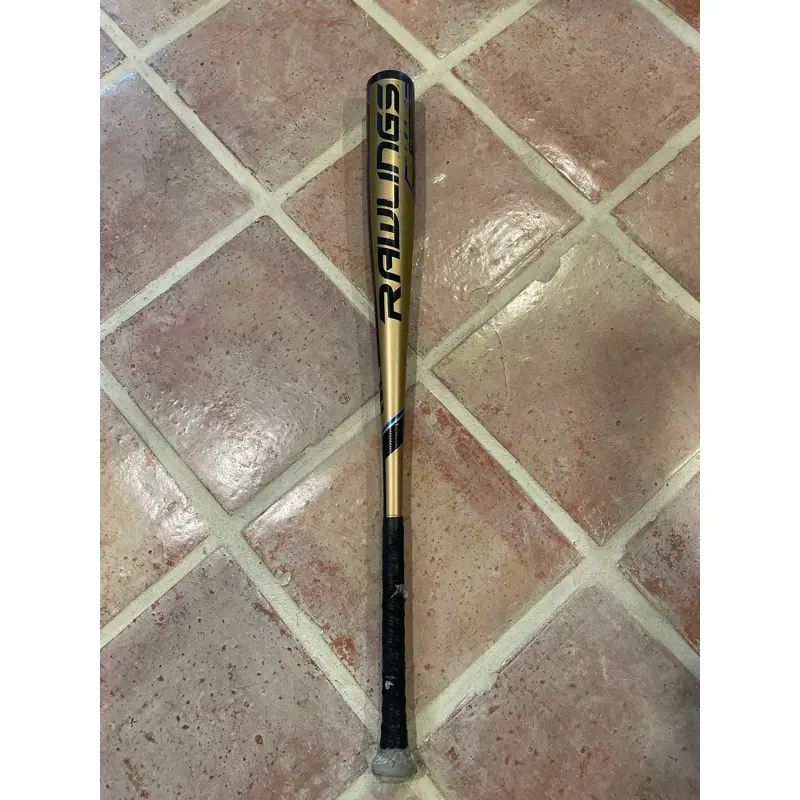 D1 Used 2019 Rawlings BBCOR Certified Alloy 30.5 oz 33.5" Velo Bat