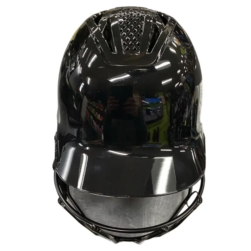 Used Evoshield WB5725901XS Batting Helmet w/Mask Black XS 11613-S000155997