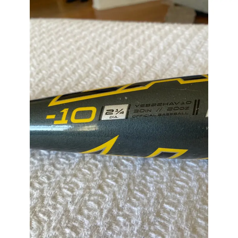 2022 Easton HAVOC USABat Certified Bat (-10) 20 oz 30" (Used)