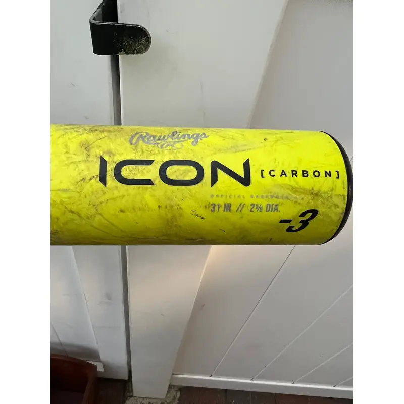 2024 Rawlings BBCOR Certified Bat (-3)  28 oz 31" (Used)