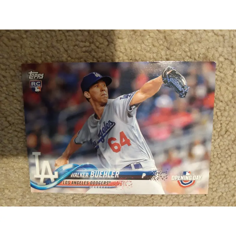 Topps Walker Buehler Rookie Card