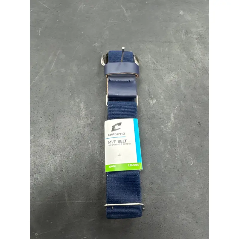 Champro Youth Baseball Belt Navy New)