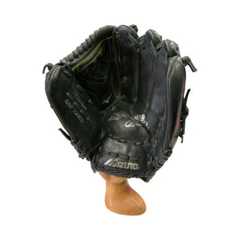 Used Mizuno GSP 1206 D BB/SB Glove RH Throw Black 12" 11859-S000024396