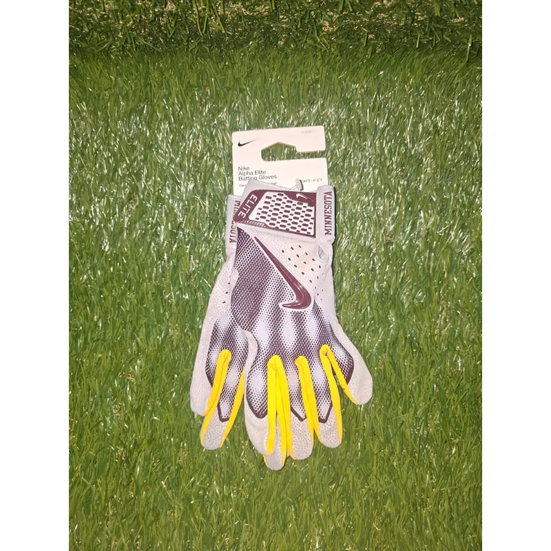 Nike Alpha Elite Minnesota Gophers PE Team-Issued Baseball Gloves