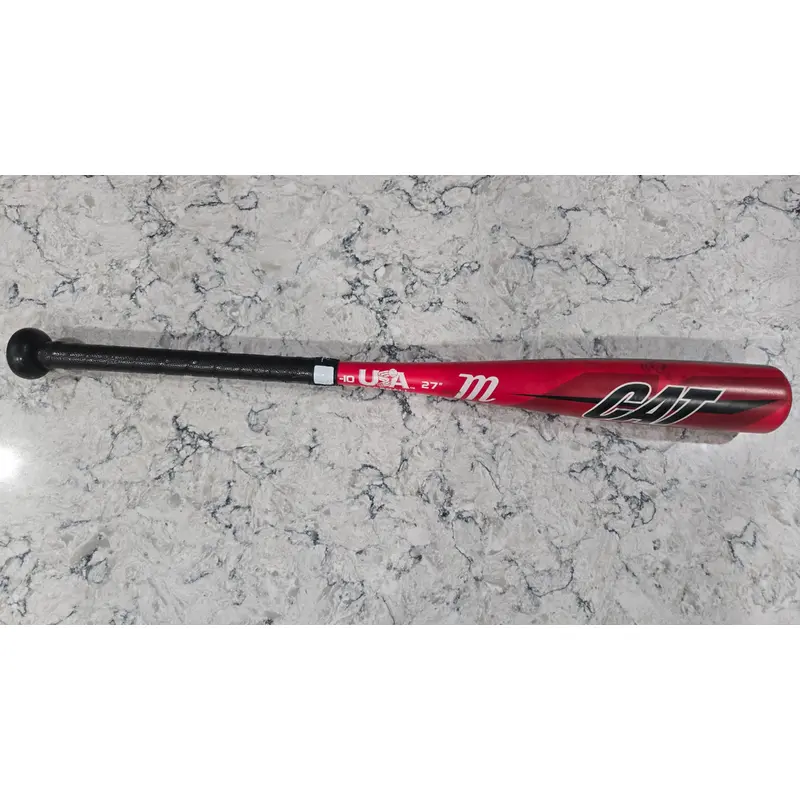 Marucci CAT Alloy USABat Certified Bat (-10) 17 oz 27" (Used)