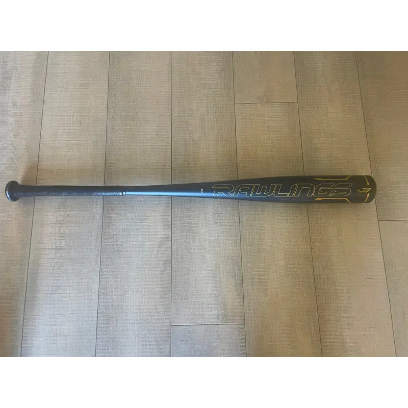 Used 2021 Rawlings Velo BBCOR Certified Bat (-3) Alloy 30 oz 33"