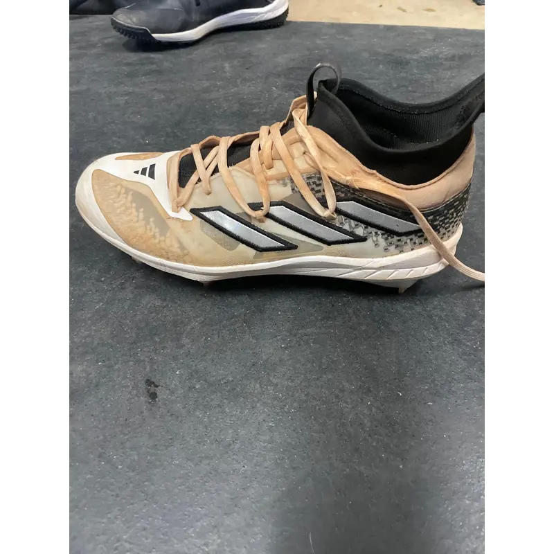 White Used Men's Low Top Metal Adizero afternurner 9